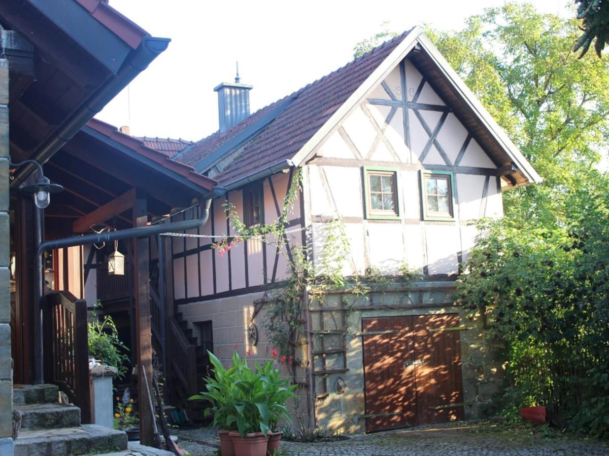 Ferienwohnung Koppelblick Pfarrweisach ภายนอก รูปภาพ