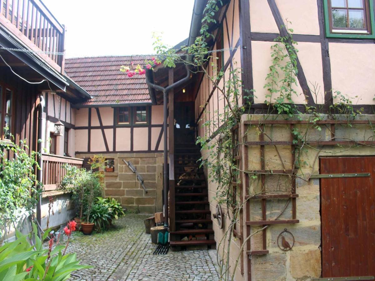Ferienwohnung Koppelblick Pfarrweisach ภายนอก รูปภาพ