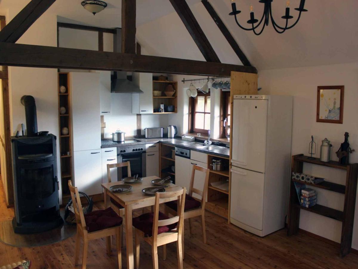 Ferienwohnung Koppelblick Pfarrweisach ภายนอก รูปภาพ