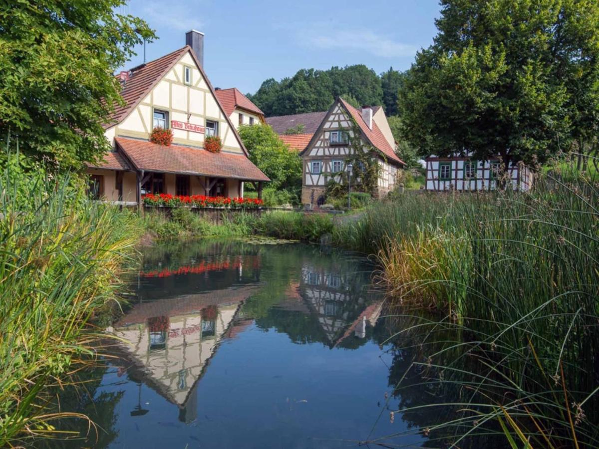 Ferienwohnung Koppelblick Pfarrweisach ภายนอก รูปภาพ