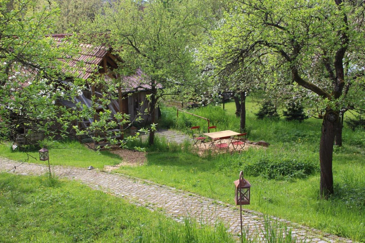 Ferienwohnung Koppelblick Pfarrweisach ภายนอก รูปภาพ